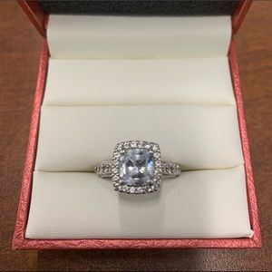 Tacori 925S CZ Engagement Ring